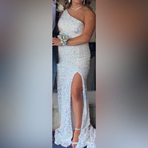 Sherri Hill Prom Dress Size 10 - Picture 3 of 4